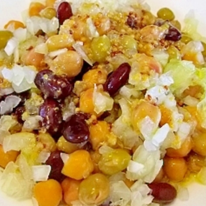 ワインに合う 粒マスタードの豆サラダ レシピ 作り方 By きのこのみみ 楽天レシピ ワインに合う 粒マスタードの豆サラダ レシピ 作り方 By きのこのみみ 楽天レシピ